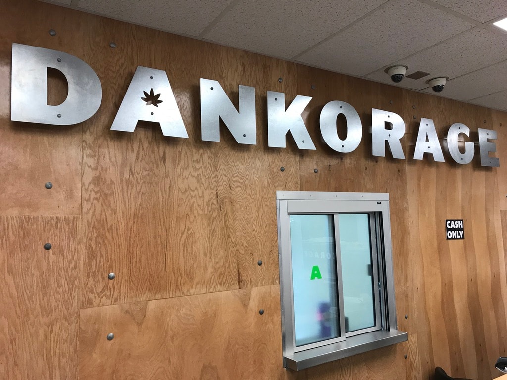Dankorage founders in front of the store