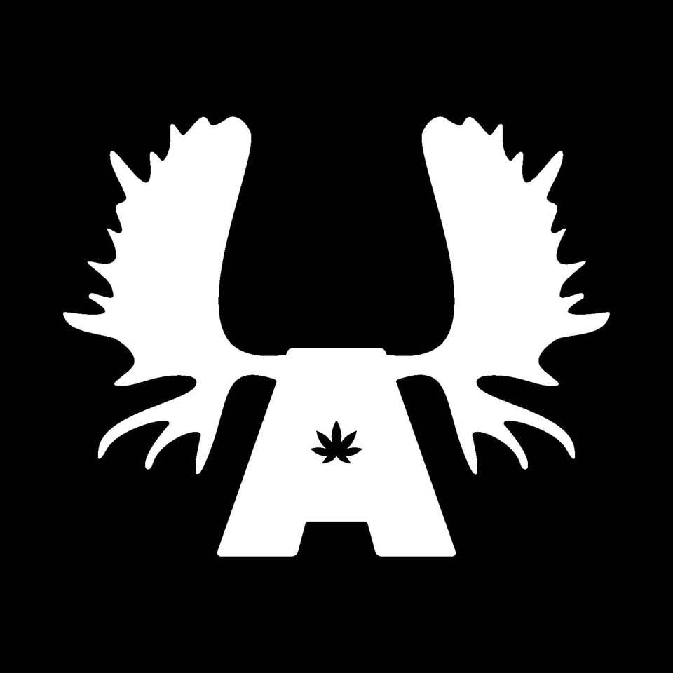 Dankorage moose antlers alternate logo